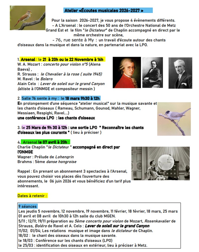 ecoutes musicales